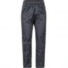 Marmot Women's PreCip Eco Full Zip Pants - Long - Black / 33"