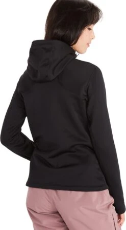 Marmot Olden Polartec Hoody - Women's|-|Manteau à Capuchon Olden Polartec - Femme -Marmot MAR 13290 7E 7EBack 20Black 08de418d 7970 4712 a172 1ae19e3d077e
