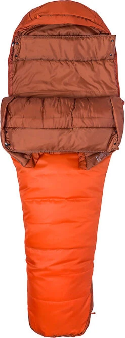 Marmot Trestles Synthetic Sleeping Bag 0F/-18C|-|Sac De Couchage SynthétiqueTrestles 0F/-18C -Marmot MAR 23560 7EOrange 20Haze 20 20Dark 20Rust 7EOpen 0944ebc1 2197 4de0 82c3 7230dff1a741