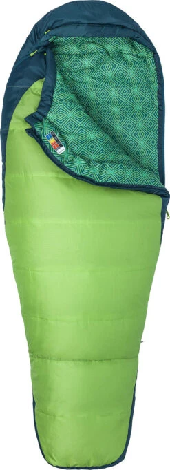 Marmot Trestles 30F/-1C Sleeping Bag - Women's|-|Sac De Couchage Trestles 30F/-1C - Femme -Marmot MAR 23600 7EGreenery 20 20Deep 20Teal 7EOpen