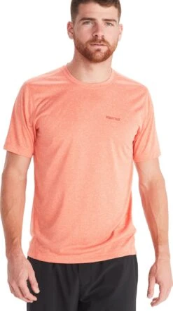 Marmot Conveyor Short Sleeve T-Shirt - Men's|-|T-shirt à Manches Courtes Conveyor - Homme -Marmot MAR 41790 7ERed 20Sun 20Heather