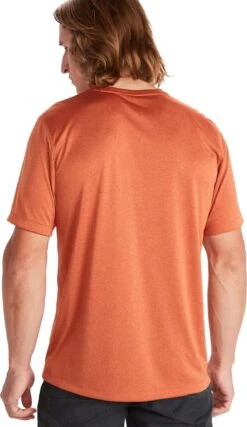 Marmot Conveyor Short Sleeve T-Shirt - Men's|-|T-shirt à Manches Courtes Conveyor - Homme -Marmot MAR 41790 7E 7EBack 20Picante 20Heather