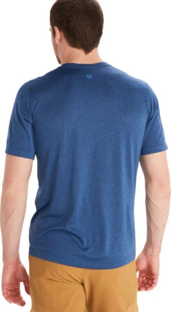 Marmot Conveyor Short Sleeve T-Shirt - Men's|-|T-shirt à Manches Courtes Conveyor - Homme -Marmot MAR 41790 7E 7EBack 20Varsity 20Blue 20Heather