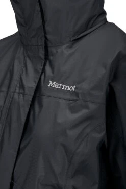 Marmot PreCip Eco Jacket - Women's|-|Manteau Léger PreCip Eco - Femme -Marmot MAR 46700 7E 7EStudio 20detail 20Black 3562b927 00b9 4795 8c27 d861f3fc8abc