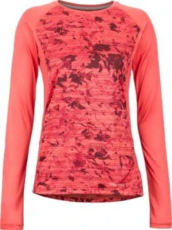 Marmot Crystal LS Shirt - Women's|-|Chandail à Manches Longues Crystal - Femme -Marmot MAR 49630 7EFlamingo 20Mind 20Game
