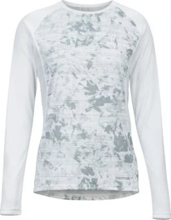Marmot Crystal LS Shirt - Women's|-|Chandail à Manches Longues Crystal - Femme -Marmot MAR 49630 7EWhite 20Mind 20Game