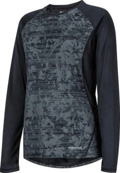 Marmot Crystal LS Shirt - Women's|-|Chandail à Manches Longues Crystal - Femme -Marmot MAR 49630 7E 7Eside 20Black 20 20Mind 20Game