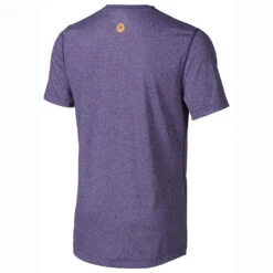 Marmot Conveyor Tee Short Sleeve - Men's|-|T-shirt Conveyor - Homme -Marmot MAR 51820 7ERoyal 20Grape 20Heather 7EBack