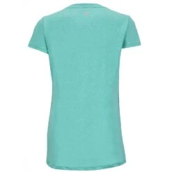 Marmot All Around Tee Short Sleeve - Women's|-|T-shirt All Aroud - Femme -Marmot MAR 56450 7EGem 20Green 20Heather 7EBack