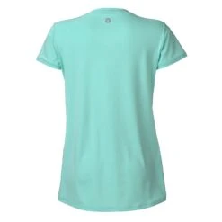 Marmot All Around Tee Short Sleeve - Women's|-|T-shirt All Aroud - Femme -Marmot MAR 56450 7EIce 20Green 20Heather 7EBack