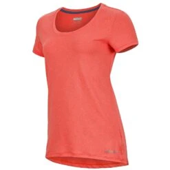 Marmot All Around Tee Short Sleeve - Women's|-|T-shirt All Aroud - Femme -Marmot MAR 56450 7ENeon 20Coral 7EOther 20Side 858b1c13 2c26 4554 a89e 5ab033fae964