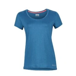 Marmot All Around Tee Short Sleeve - Women's|-|T-shirt All Aroud - Femme -Marmot MAR 56450 7ESlate 20Blue dac50960 358f 41e0 8140 d697d81fde8a