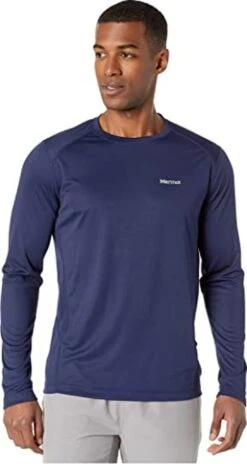 Marmot Windridge Long Sleeve - Men's|-|Chandail à Manches Longues Windridge - Homme -Marmot MAR 60410 7EArctic 20Navy cf2c779a b9c9 4a6f 9d7f 5eb32a52f69b