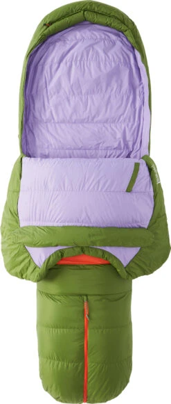 Marmot Angel Fire Sleeping Bag - Women's|-|Sac De Couchage Angel Fire - Femme -Marmot MAR M12784 7E 7EOpen1 20Foliage 20 20Paisley 20Purple