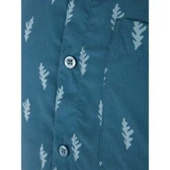 Marmot Aerobora Novelty Short Sleeve Shirt - Dusty Teal Leaf -Marmot marmot aerobora novelty short sleeve shirt dusty teal leaf 4 1426579