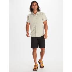 Marmot Aerobora Short Sleeve Shirt - Sandbar -Marmot marmot aerobora short sleeve shirt sandbar 3 1428579