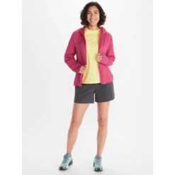 Marmot Women's Alt HB Hoody Jacket - Fuchsia Red -Marmot marmot alt hb hooded jacket women fucsia red 5 1409706