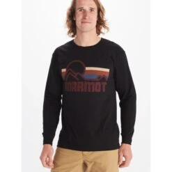 Marmot Coastal Longsleeve Tee - Black -Marmot marmot coastal longsleeve tee black 3 1293866