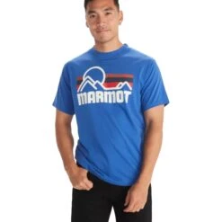 Marmot Coastal Tee - Trail Blue