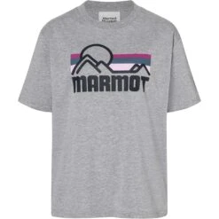 Marmot Coastal Tee Women - Grey Heather -Marmot marmot coastal tee women grey heather 1 1406216