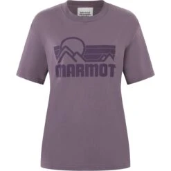 Marmot Coastal Tee Women - Hazy Purple -Marmot marmot coastal tee women hazy purple 4 1534470