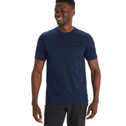 Marmot Crossover Short Sleeve Tee - Arctic Navy