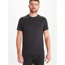 Marmot Crossover Short Sleeve Tee - Black -Marmot marmot crossover short sleeve tee black 3 1180453