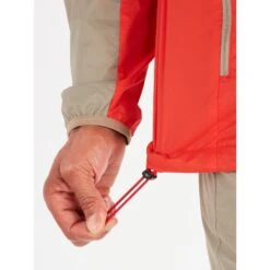 Marmot Ether DriClime Hoody Jacket - Vetiver/victory Red -Marmot marmot ether driclime hooded jacket vetiver victory red 3 1405740