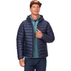 Marmot Highlander Hooded Jacket - Arctic Navy