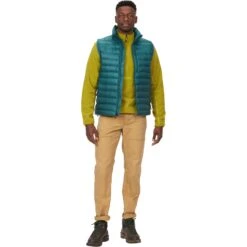 Marmot Highlander Down Vest - Dark Jungle -Marmot marmot highlander vest dark jungle 3 1532518