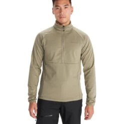 Marmot Leconte 1/2 Zip Fleece Pullover - Vetiver