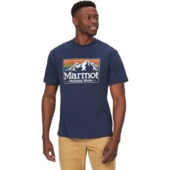 Marmot MMW Gradient Tee - Arctic Navy