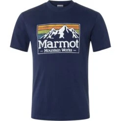 Marmot MMW Gradient Tee - Arctic Navy -Marmot marmot mmw gradient tee arctic navy 4 1533056