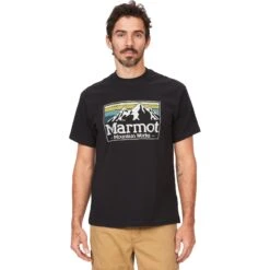 Marmot MMW Gradient Tee - Black
