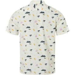 Marmot Muir Camp Novelty Short Sleeve Shirt - Papyrus Pop Nature -Marmot marmot muir camp novelty short sleeve shirt papyrus pop nature 2 1403840