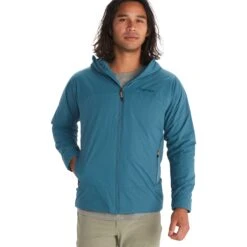 Marmot Novus LT Hybrid Hoody Jacket - Dusty Teal