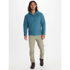 Marmot Novus LT Hybrid Hoody Jacket - Dusty Teal -Marmot marmot novus lt hybrid hoody jacket dusty teal 5 1429475