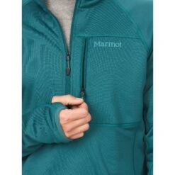 Marmot Olden Polartec 1/2 Zip Pullover - Dark Jungle -Marmot marmot olden polartec 1 2 zip pullover dark jungle 5 1533658