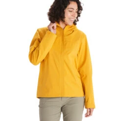 Marmot PreCip Eco Pro Jacket Women - Golden Sun