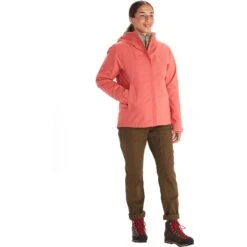 Marmot PreCip Eco Pro Jacket Women - Grapefruit -Marmot marmot precip eco pro jacket women grapefruit 4 1537613