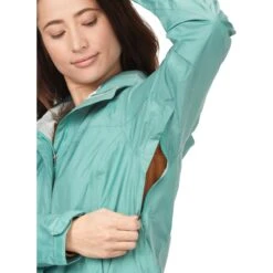 Marmot Women's PreCip Eco Jacket - Blue Agave -Marmot marmot women s precip eco jacket blue agave 6 1537637