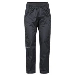Marmot Women's PreCip Eco Full Zip Pants - Short - Black / 29"