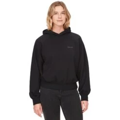 Marmot Womens Rowan Relaxed Hoody - Black