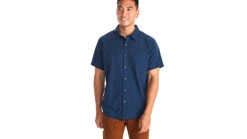 Marmot Aerobora Short Sleeve Top - Men's -Marmot opplanet marmot aerobora short sleeve top mens arctic navy small m14116 2975 s main