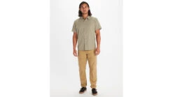 Marmot Aerobora Short Sleeve Top - Men's -Marmot opplanet marmot aerobora short sleeve top mens vetiver small m14116 21543 s av 2
