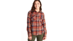 Marmot Bridget Midweight Long Sleeve Flannel - Women's -Marmot opplanet marmot bridget midweight flannel ls womens picante small 47180 6740 s main