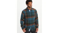 Marmot Del Norte Midweight Flannel Long Sleeve - Men's -Marmot opplanet marmot del norte midweight flannel ls mens stargazer xx large 42000 1996 xxl av 2