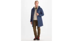 Marmot Echo Featherless Long Jacket - Women's -Marmot opplanet marmot echo featherless long jacket womens arctic navy shiny extra small m13215 20952 xs av 2