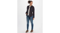 Marmot Fairfax Midweight Flannel - Women's -Marmot opplanet marmot fairfax midweight flannel womens arctic navy extra small m13553 2975 xs av 2