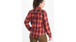 Marmot Fairfax Midweight Flannel - Women's -Marmot opplanet marmot fairfax midweight flannel womens red ochre extra small m13553 9457 xs av 1